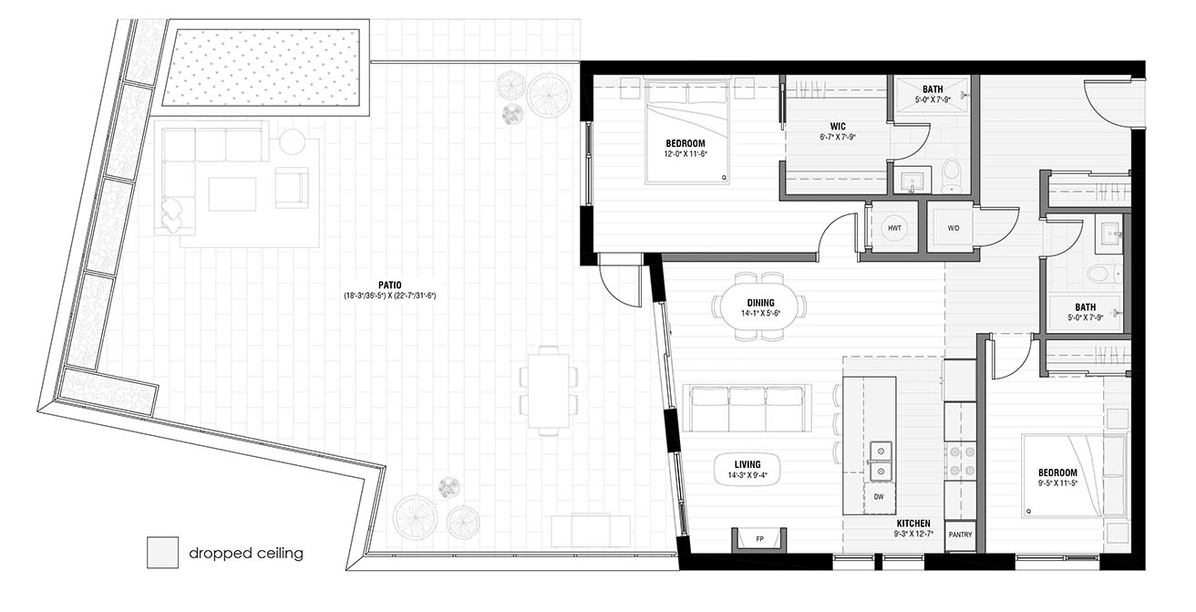 Floorplans - The Residences at the Whistle Stop, Comox Valley, BC
